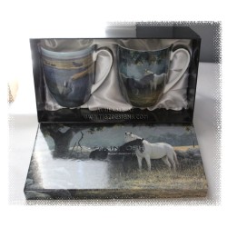 McIntosh Fine Bone China - Robert Bateman Mug Pairs